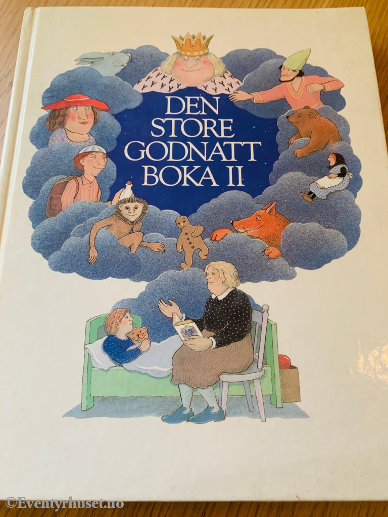 Den Store Godnattboka. 1987. Førsteutgave! Eventyrbok