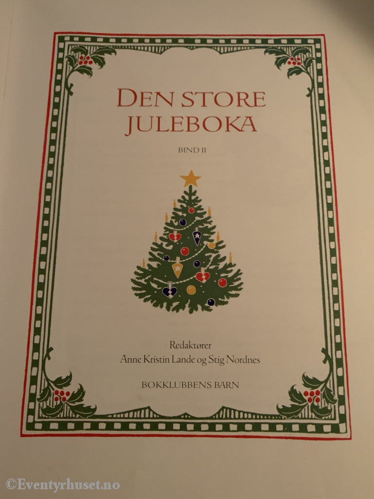 Den Store Juleboka 2. 1999. Fortelling