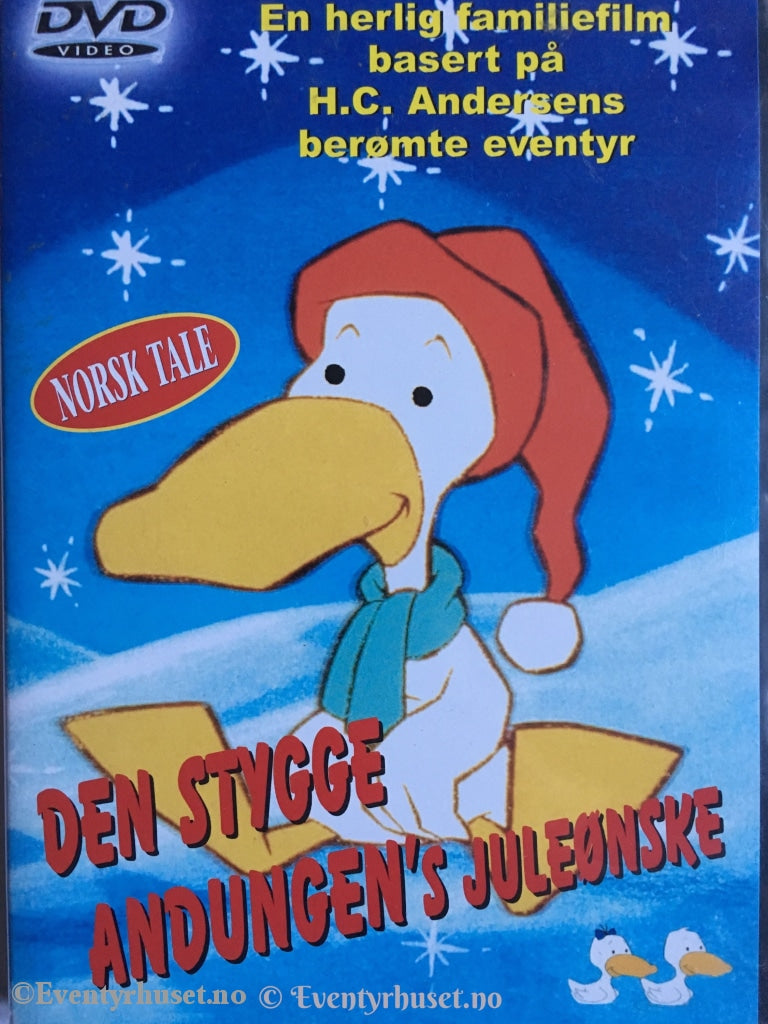 Den Stygge Andungens Juleønske. Dvd. Dvd