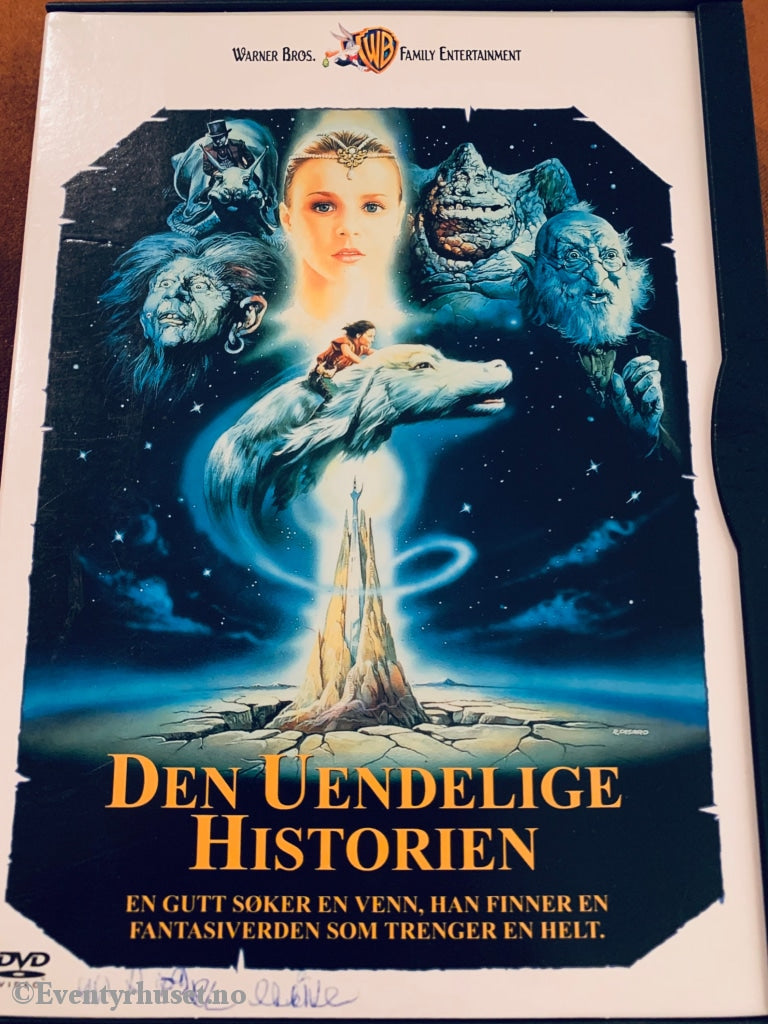 Den Uendelige Historien. 1984. Dvd Snapcase.