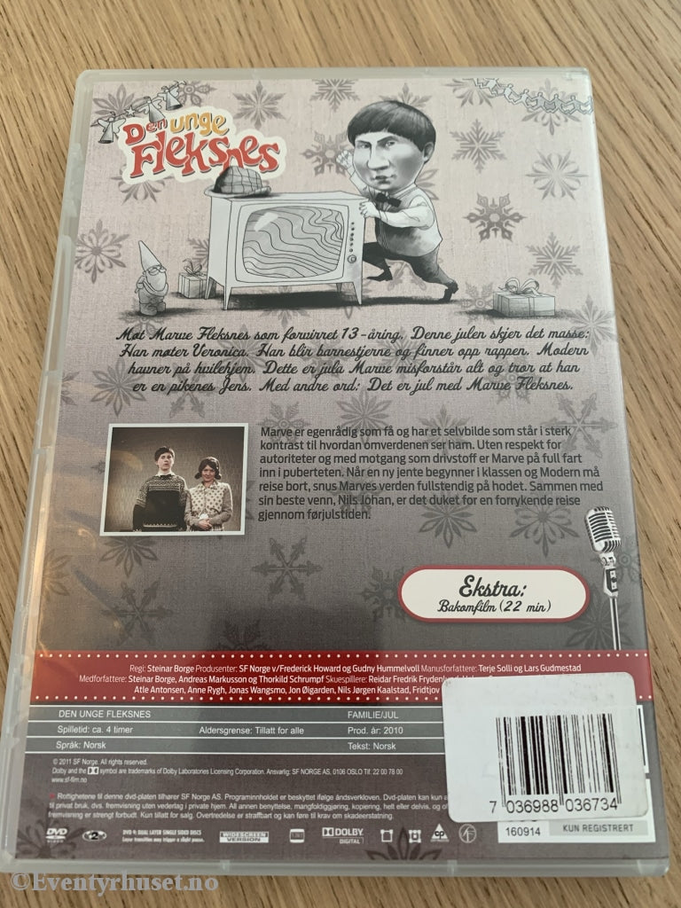Den Unge Fleksnes - Julekalender. 2010. Dvd. Dvd