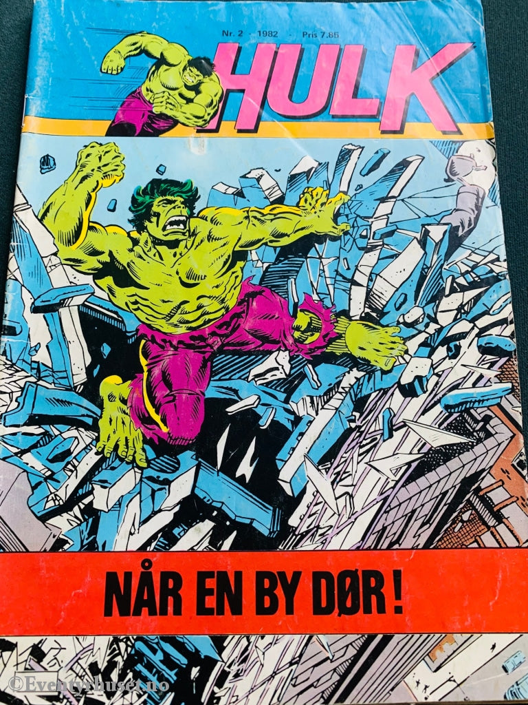 Den Utrolige Hulk. 1982/02. Tegneserieblad