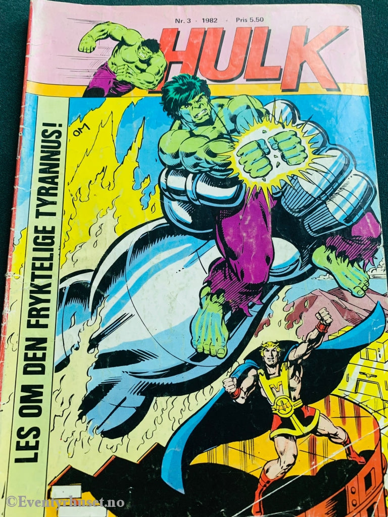 Den Utrolige Hulk. 1982/03. Tegneserieblad