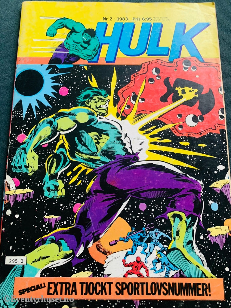 Den Utrolige Hulk. 1983/02. Tegneserieblad