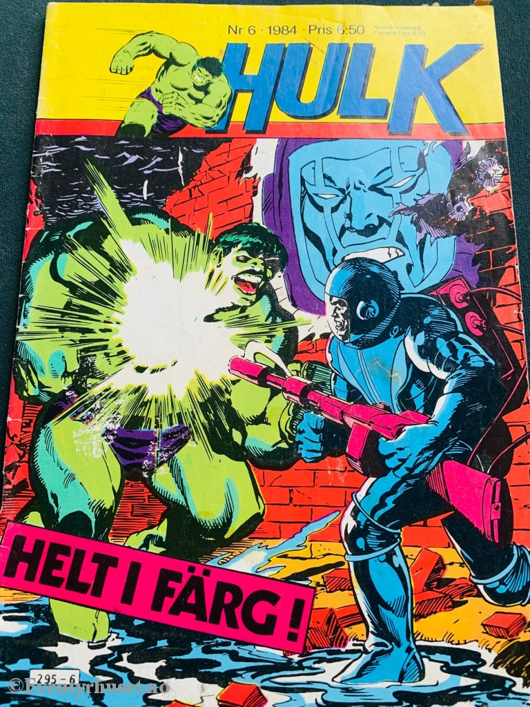 Den Utrolige Hulk. 1984/06. Tegneserieblad