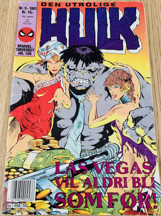 Hulk Nr. 5 - 1991. Tegneserieblad