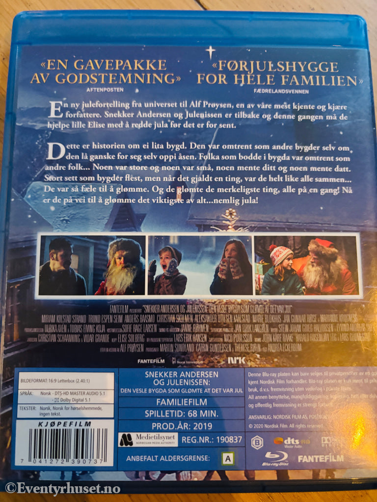Den vesle bygda som glømte at det var jul. 2019. Blu ray. Blu ray