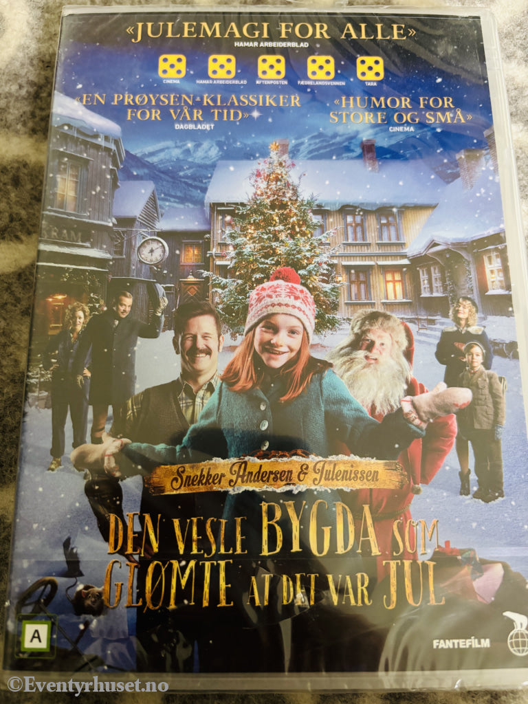 Den vesle bygda som glømte at det var jul. DVD. Ny i plast!
