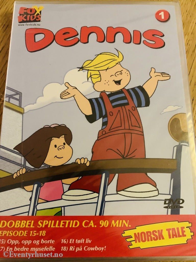 Dennis 1. Episode 15-18. Dvd Ny I Plast!