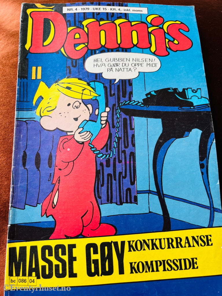 Dennis. 1979/04. Tegneserieblad