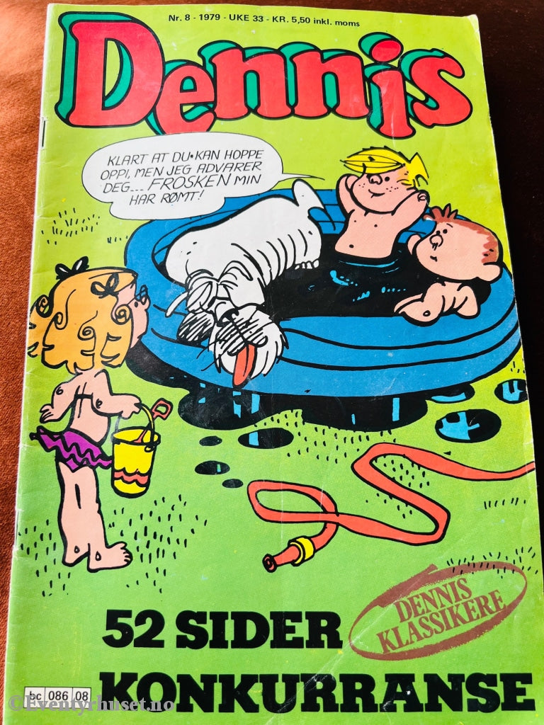 Dennis. 1979/08. Tegneserieblad