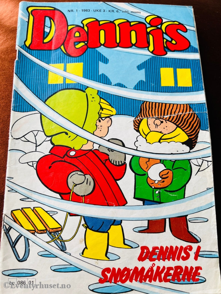 Dennis. 1983/01. Tegneserieblad