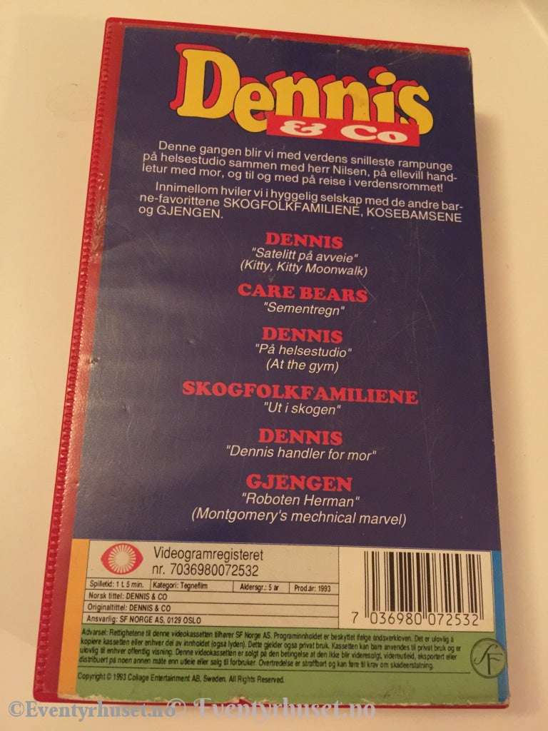 Dennis & Co. 1993. Vhs. Vhs