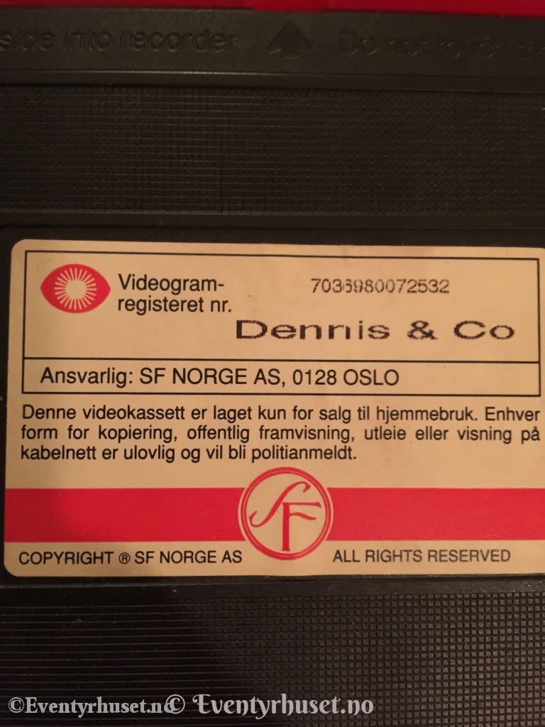 Dennis & Co. 1993. Vhs. Vhs