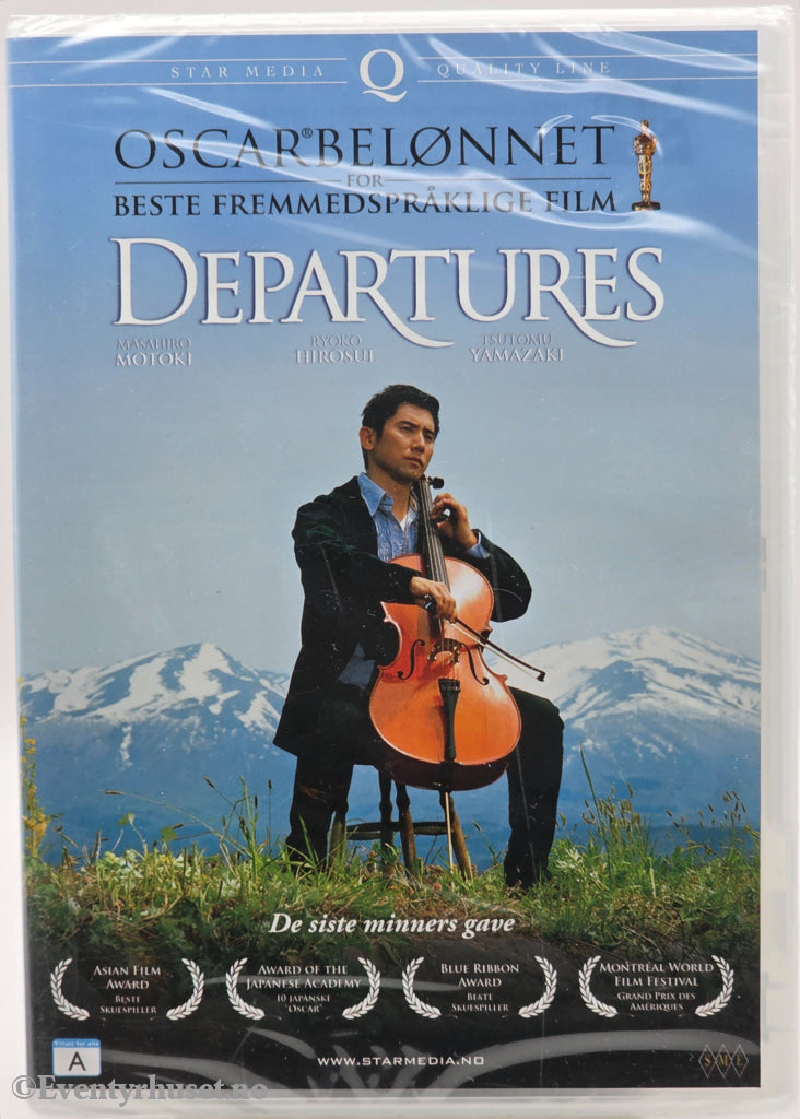 Departures. 2008. DVD. Ny i plast!