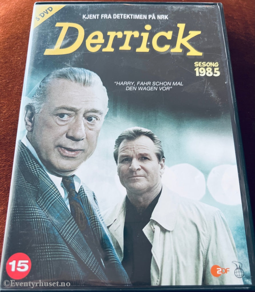 Derrick (Nrk). Sesong 1985. Dvd Samleboks (5 Dvd).