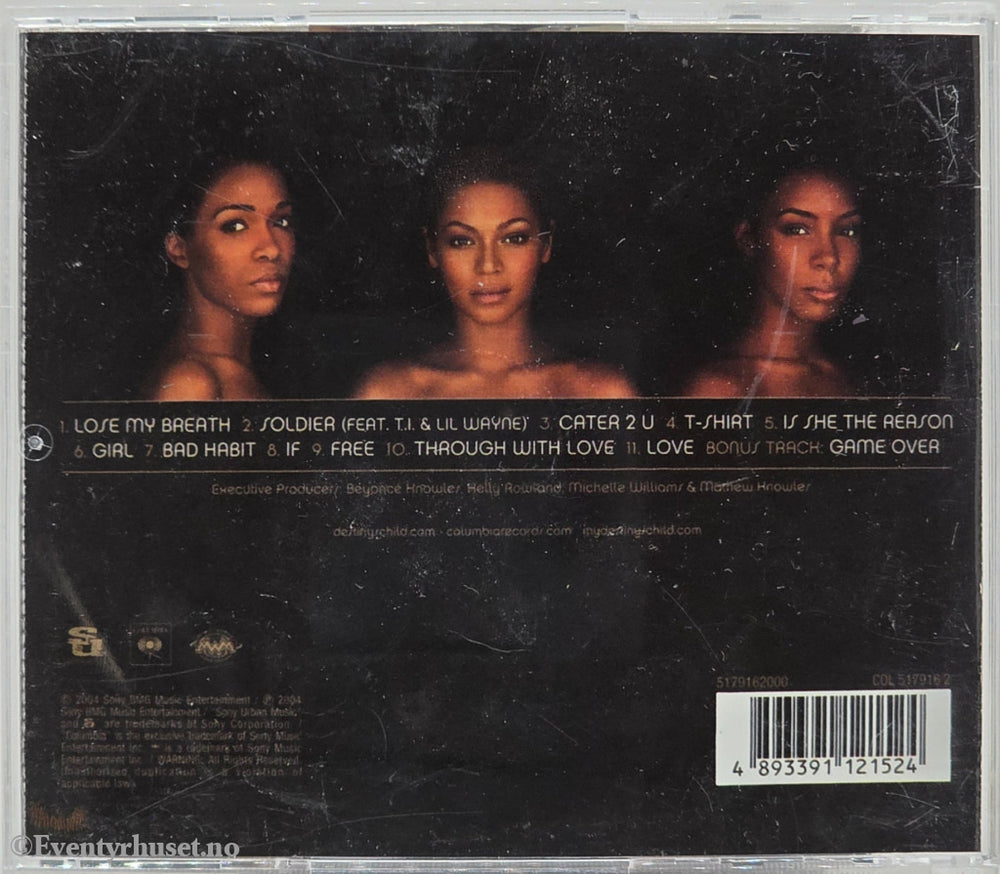 Destiny's Child, 2004, Destiny Fulfilled. Musikk-CD.