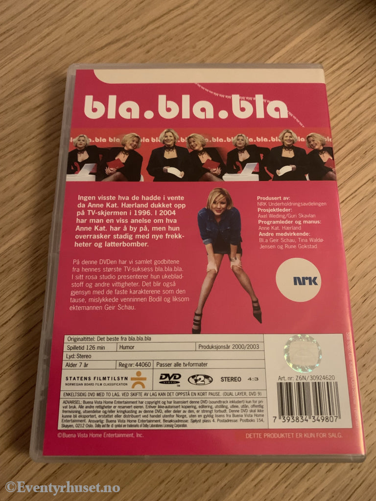 Det Beste Fra Bla. 2000/2003. Dvd. Dvd