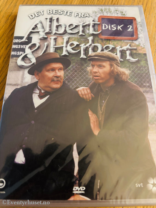 Det beste med Albert & Herbert. Disk 2. 1974-88. SVT. DVD. Ny i plast! DVD