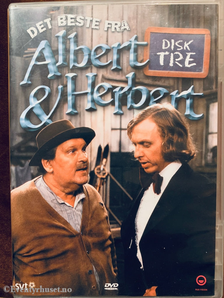 Det Beste Med Albert & Herbert. Disk 3. 1974-88. Svt. Dvd. Dvd
