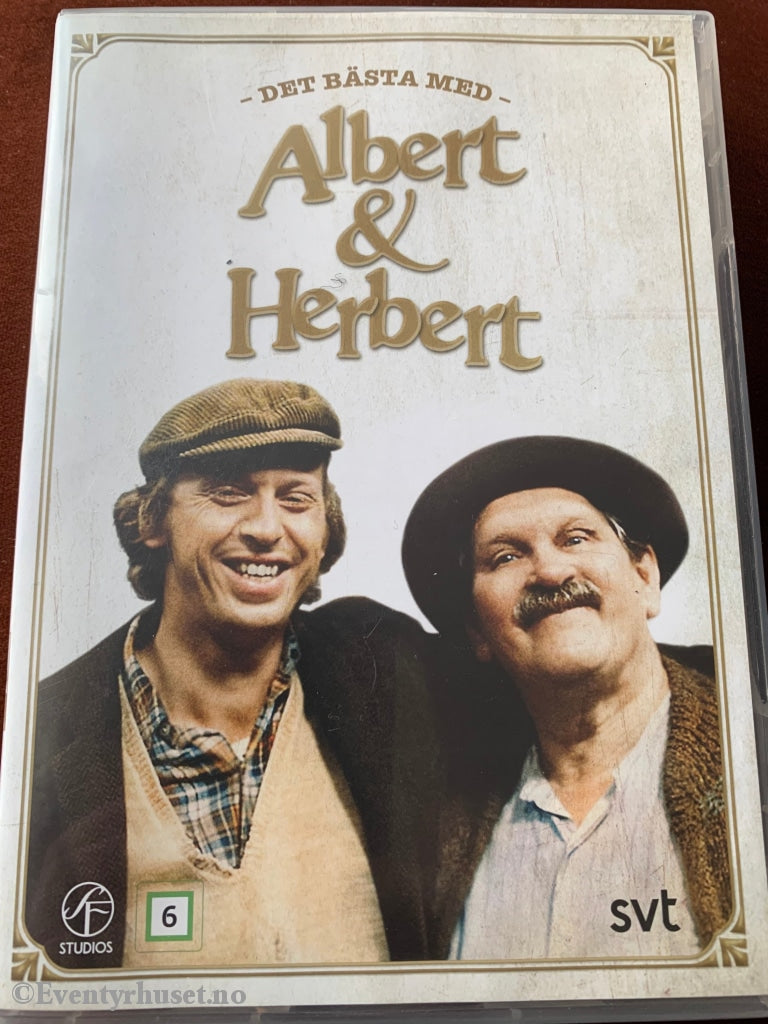 Det Beste Med Albert & Herberts. 1974-88. Dvd Samleboks.
