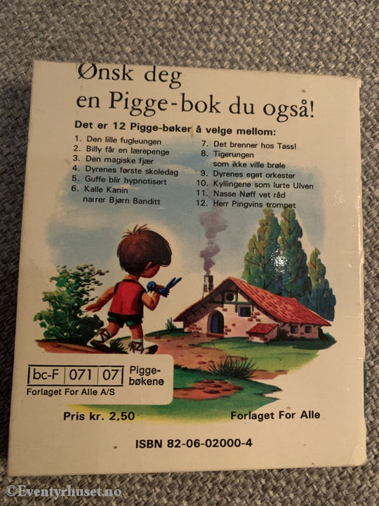 Det Brenner Hos Tass! (Pigge-Bok). 1980. Hefte