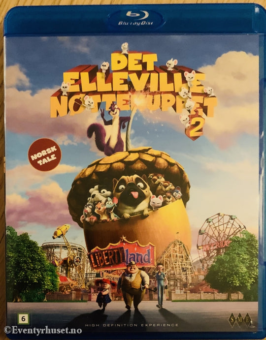 Det Elleville Nøttekuppet 2. Blu-Ray. Blu-Ray Disc