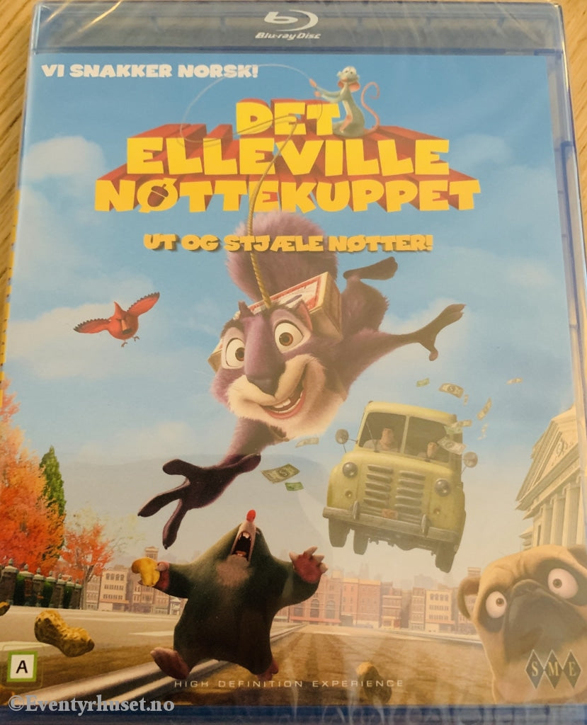 Det Elleville Nøttekuppet. Blu-Ray Ny I Plast! Blu-Ray Disc