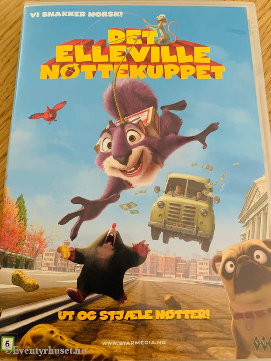 Det Elleville Nøttekuppet. Dvd. Dvd