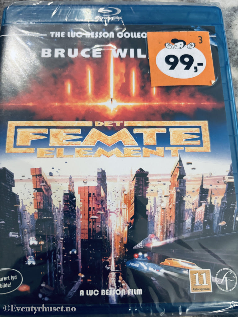 Det femte element. Blu-ray. Ny i plast!