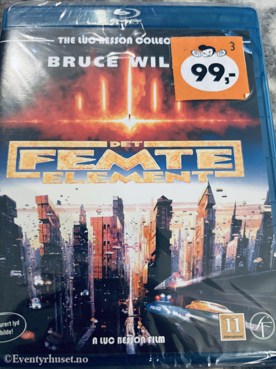 Det femte element. Blu-ray. Ny i plast!