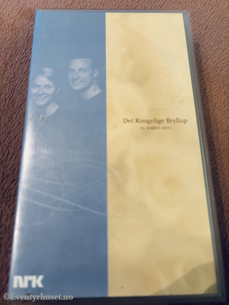 Det Kongelige Bryllup 25. august 2001. VHS.