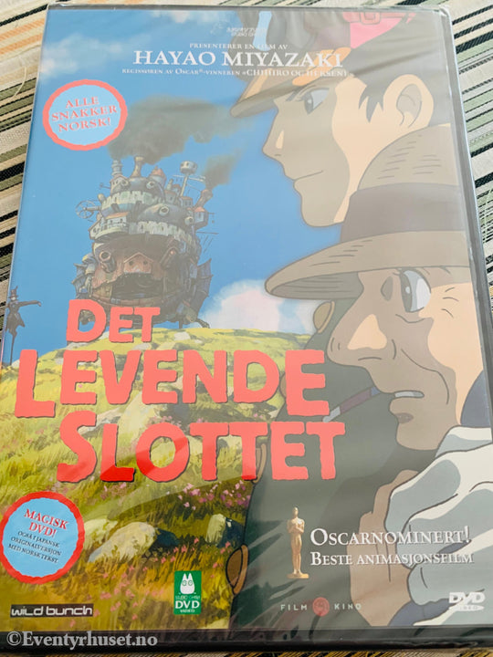 Det Levende Slottet. Av Hayao Miyazaki. 2004. Dvd. Ny I Plast! Dvd