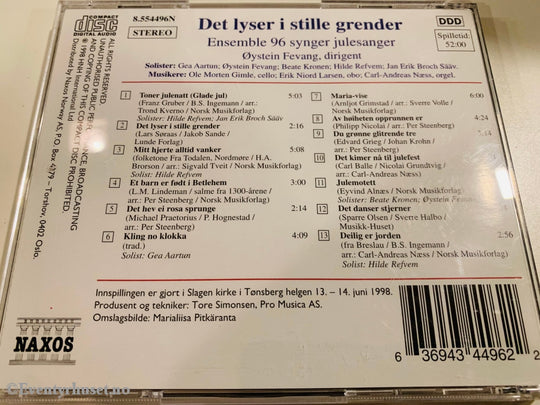 Det Lyser I Stille Grender. 1998. Cd. Cd