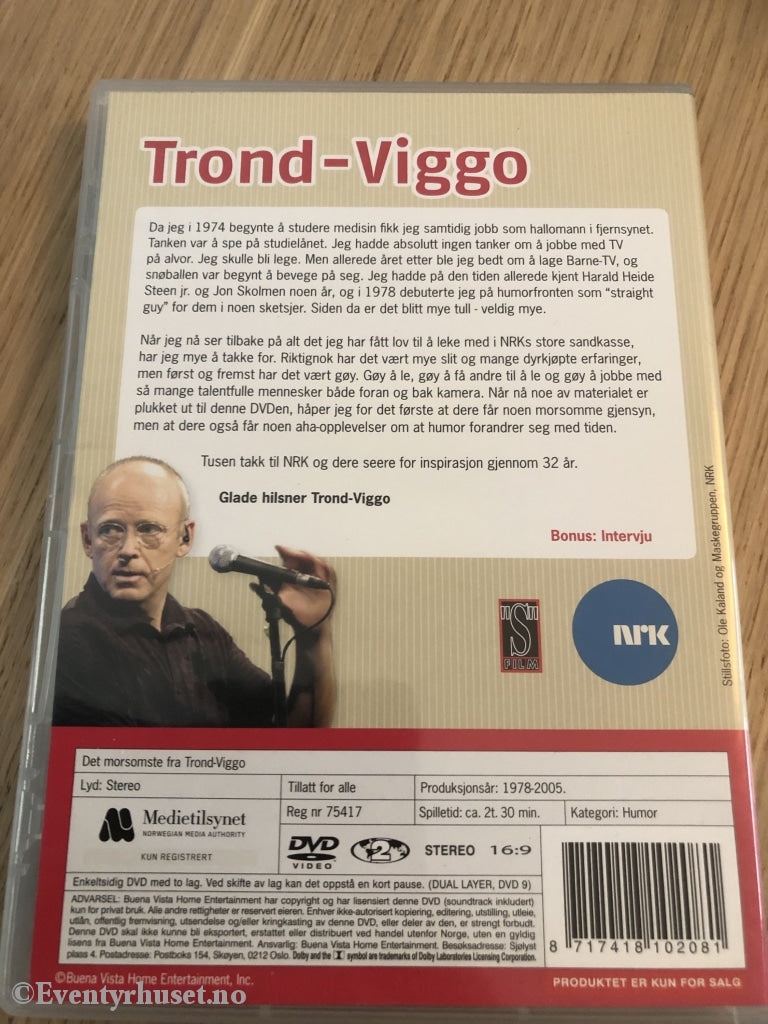 Det Morsomste Fra Trond-Viggo. 1978-2005. Dvd. Dvd