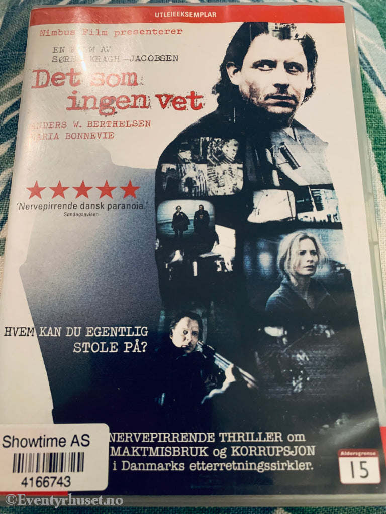 Det Som Ingen Vet. 2009. Dvd Leiefilm.