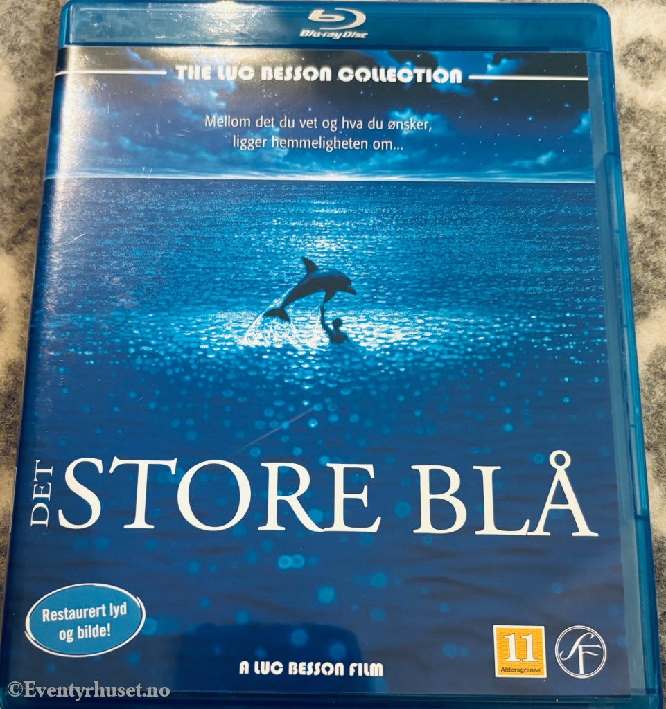 Det store blå. Blu-ray.