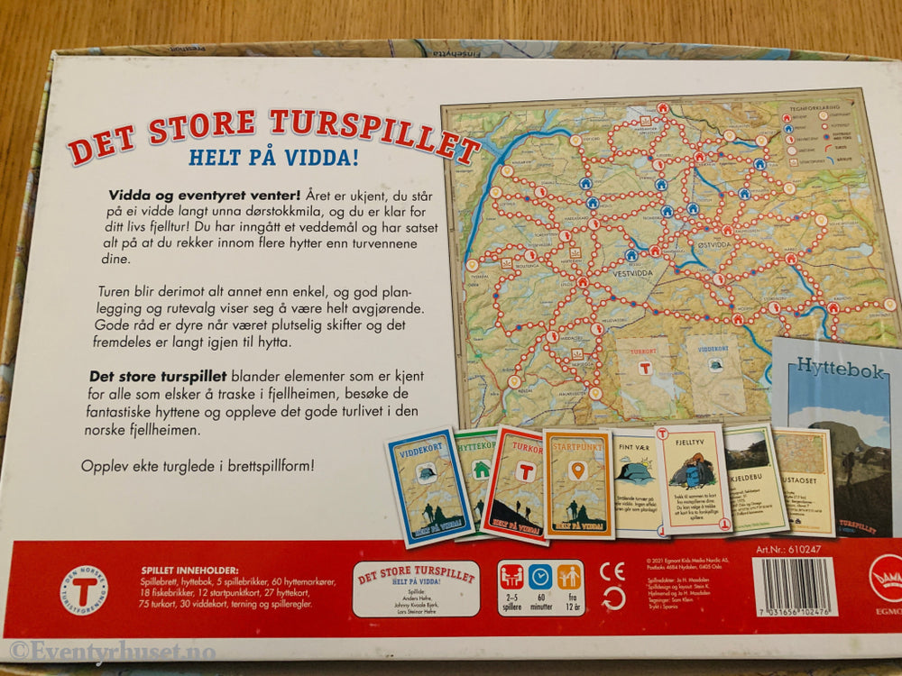 Det store turspillet. 2015. Brettspill.