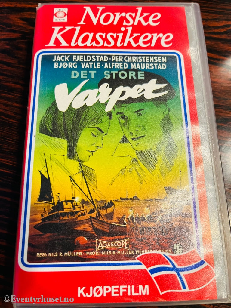 Det Store Varpet (Norske Klassikere). 1969. Vhs. Vhs