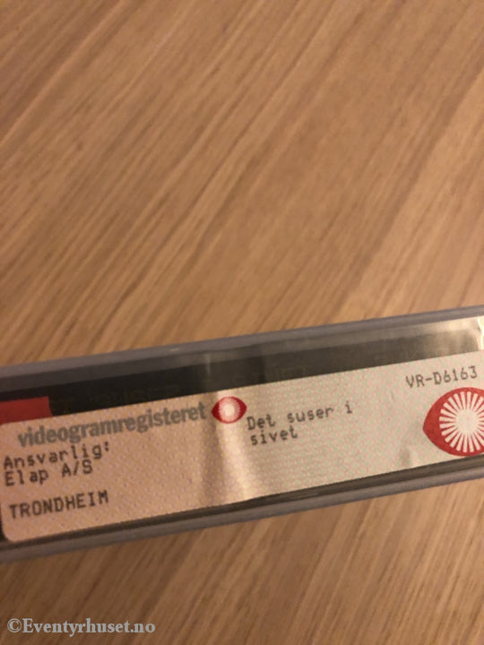 Det Suser I Sivet. 1988. Vhs. Vhs