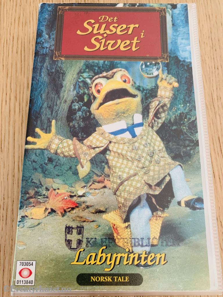 Det Suser I Sivet. Labyrinten. 1986/87. Vhs. Vhs