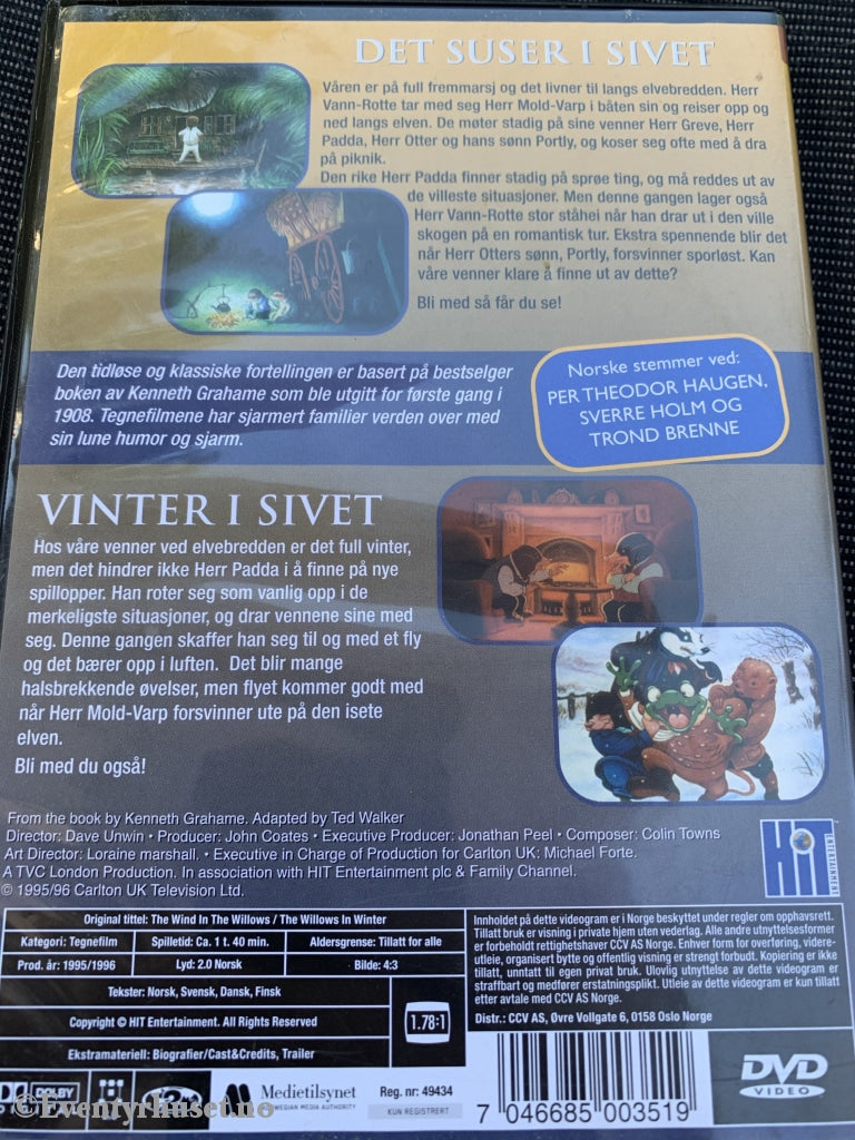 Det Suser I Sivet & Vinter Sivet. 1999. Dvd. Dvd