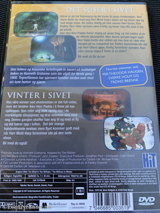 Det Suser I Sivet & Vinter Sivet. 1999. Dvd. Dvd