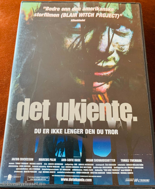 Det Ukjente. 2000. Dvd. Dvd