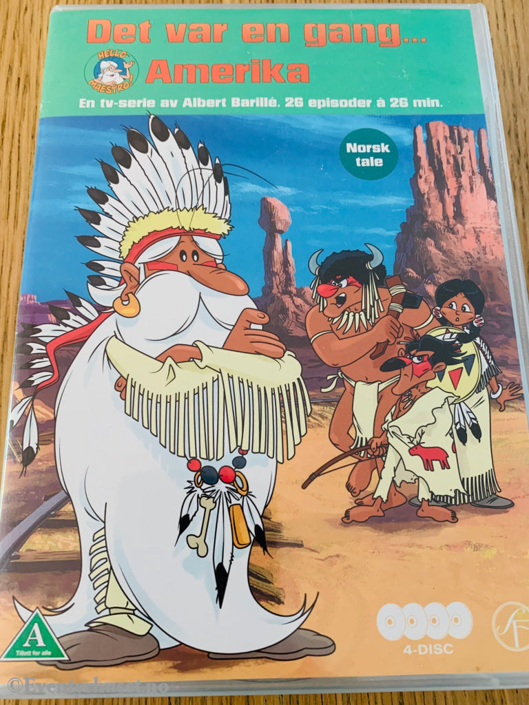 Det Var En Gang... Amerika. Dvd Samleboks.