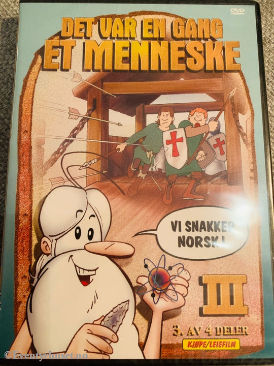 Det Var En Gang Et Menneske. 3 Av 4. Dvd. Ny I Plast! Dvd
