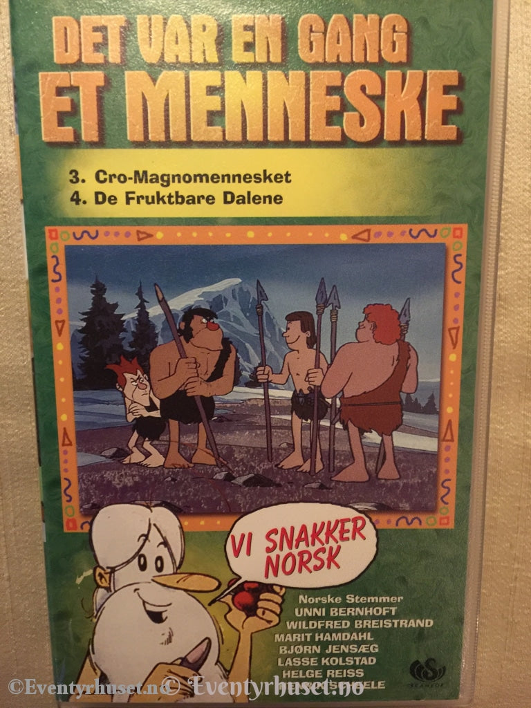 Det Var En Gang Et Menneske. Nr. 2 Av 12. (Scanbox Serien). 1978. Vhs. Vhs