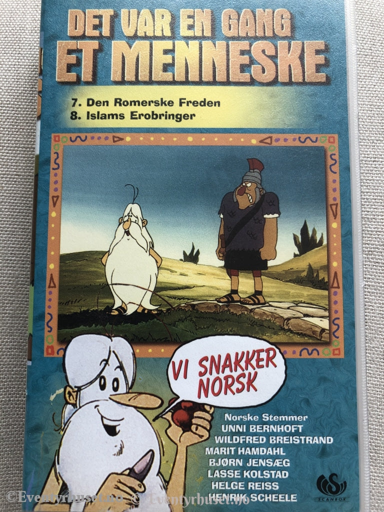 Det Var En Gang Et Menneske. Nr. 4 Av 12. (Scanbox Serien). 1978. Vhs. Vhs