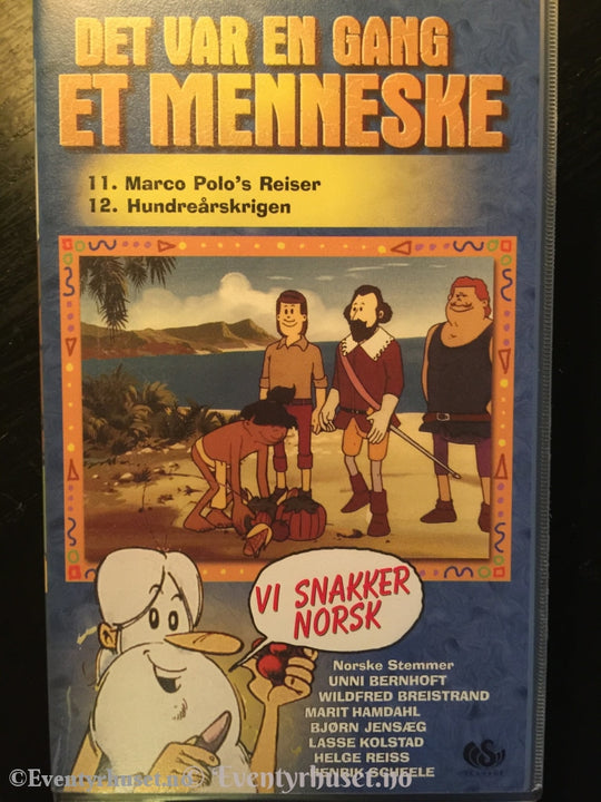 Det Var En Gang Et Menneske. Nr. 6 Av 12. (Scanbox Serien). 1978. Vhs. Vhs