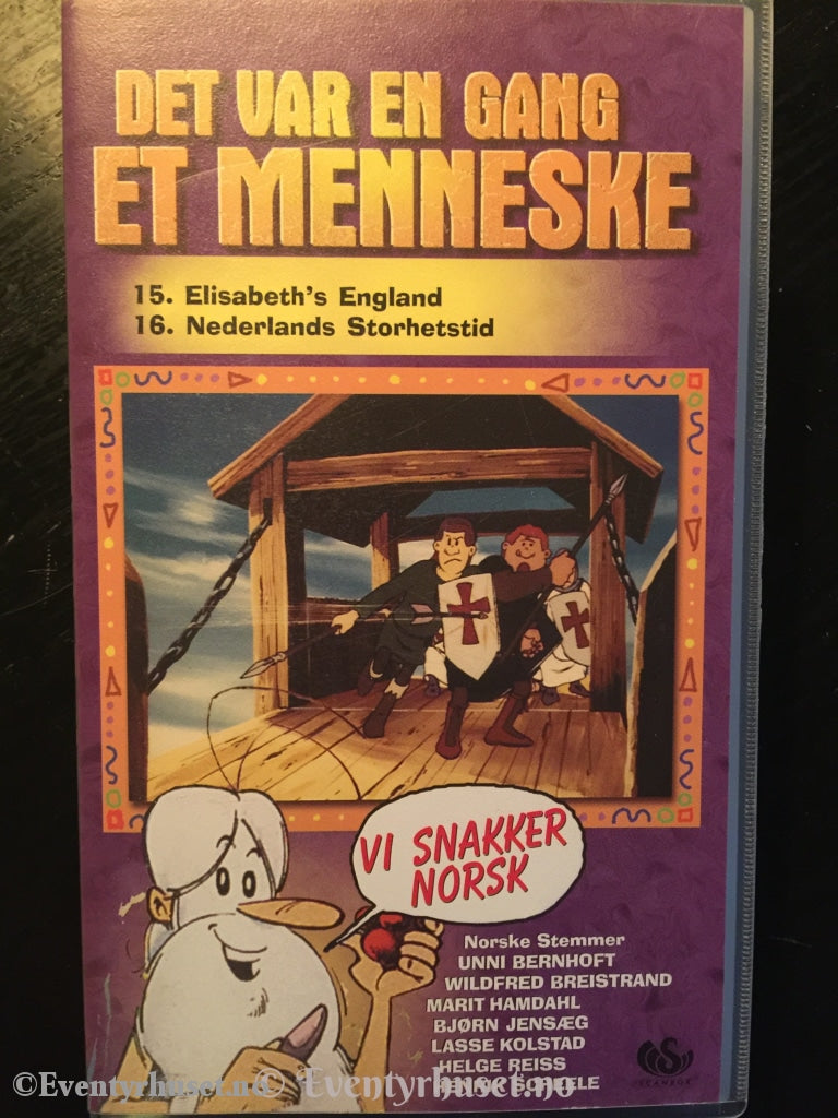 Det Var En Gang Et Menneske. Nr. 8 Av 12. (Scanbox Serien). 1978. Vhs. Vhs